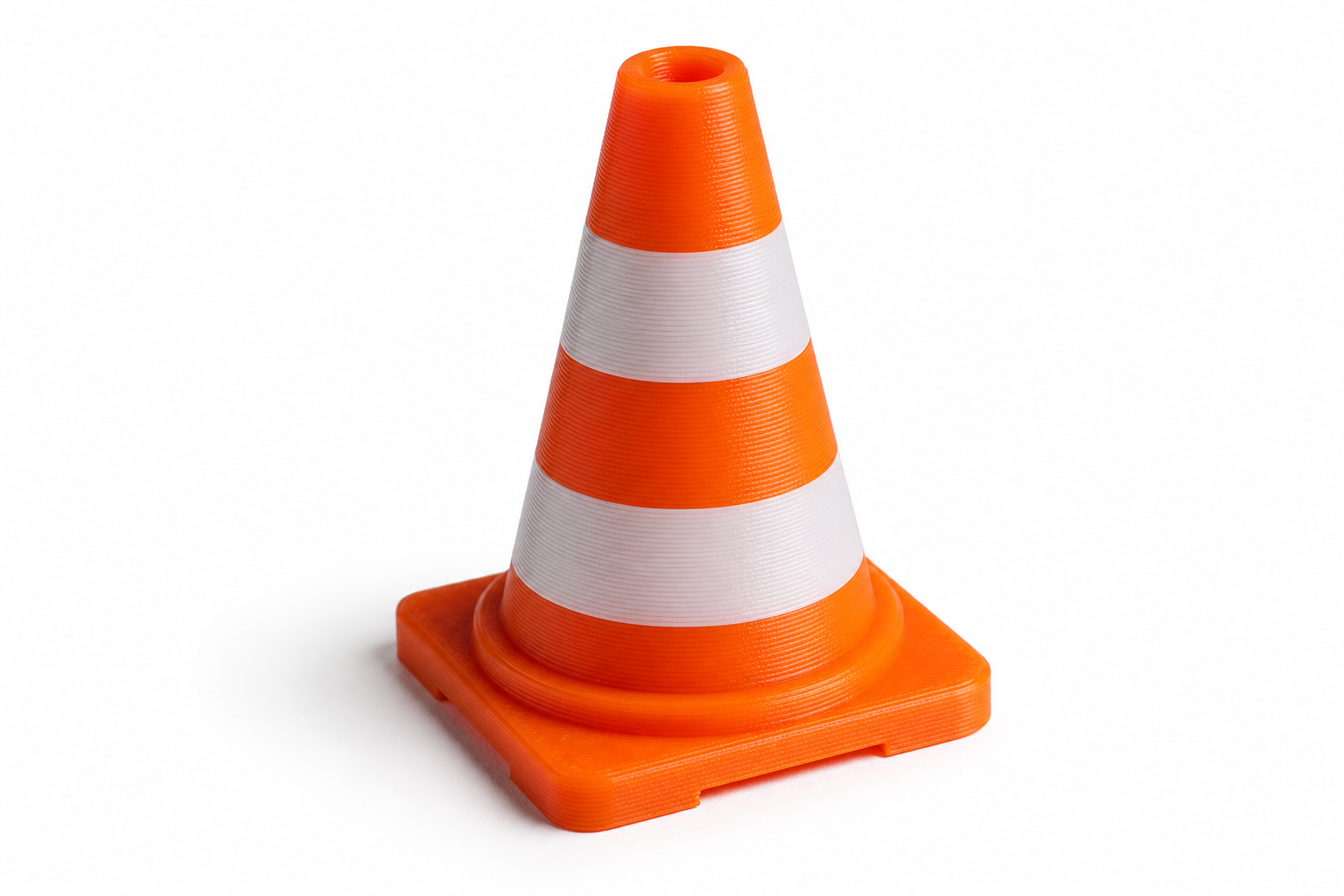 Mini Traffic Cone إلهام التصميم الإبداعي للطباعة ثلاثية الأبعاد