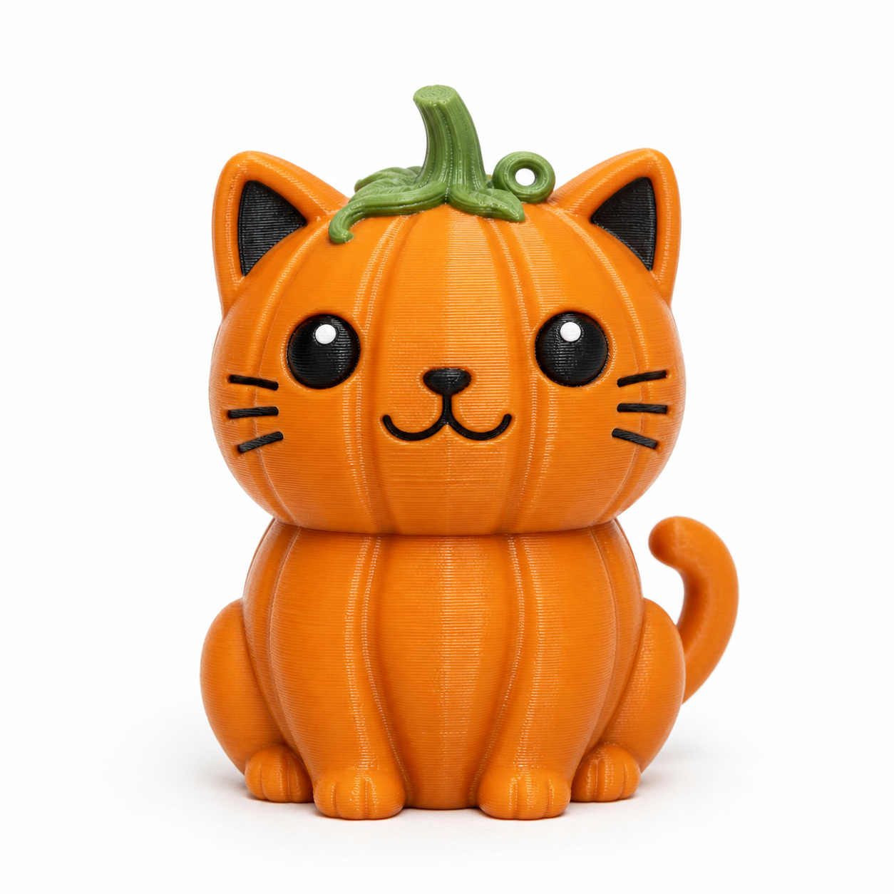 Pumpkin Cat إلهام التصميم الإبداعي للطباعة ثلاثية الأبعاد