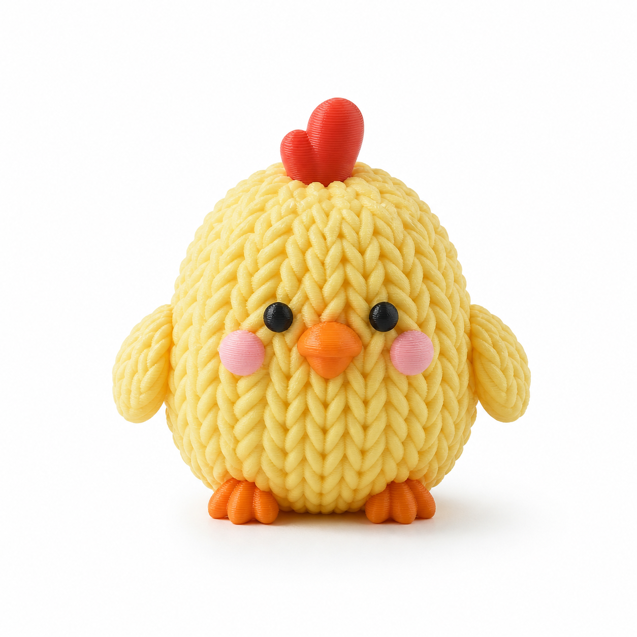 针织小鸡 3D-print creatieve ontwerp inspiratie