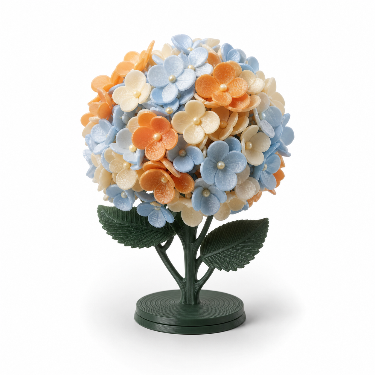 Chinese hydrangea中式绣 3D프린팅 창의 디자인 인스피레이션