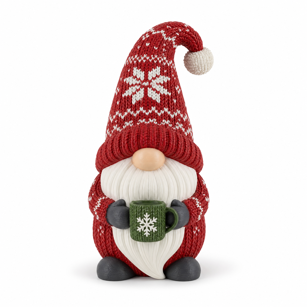 Cozy Knit Christmas 3D Printing Creative Design Inspiration