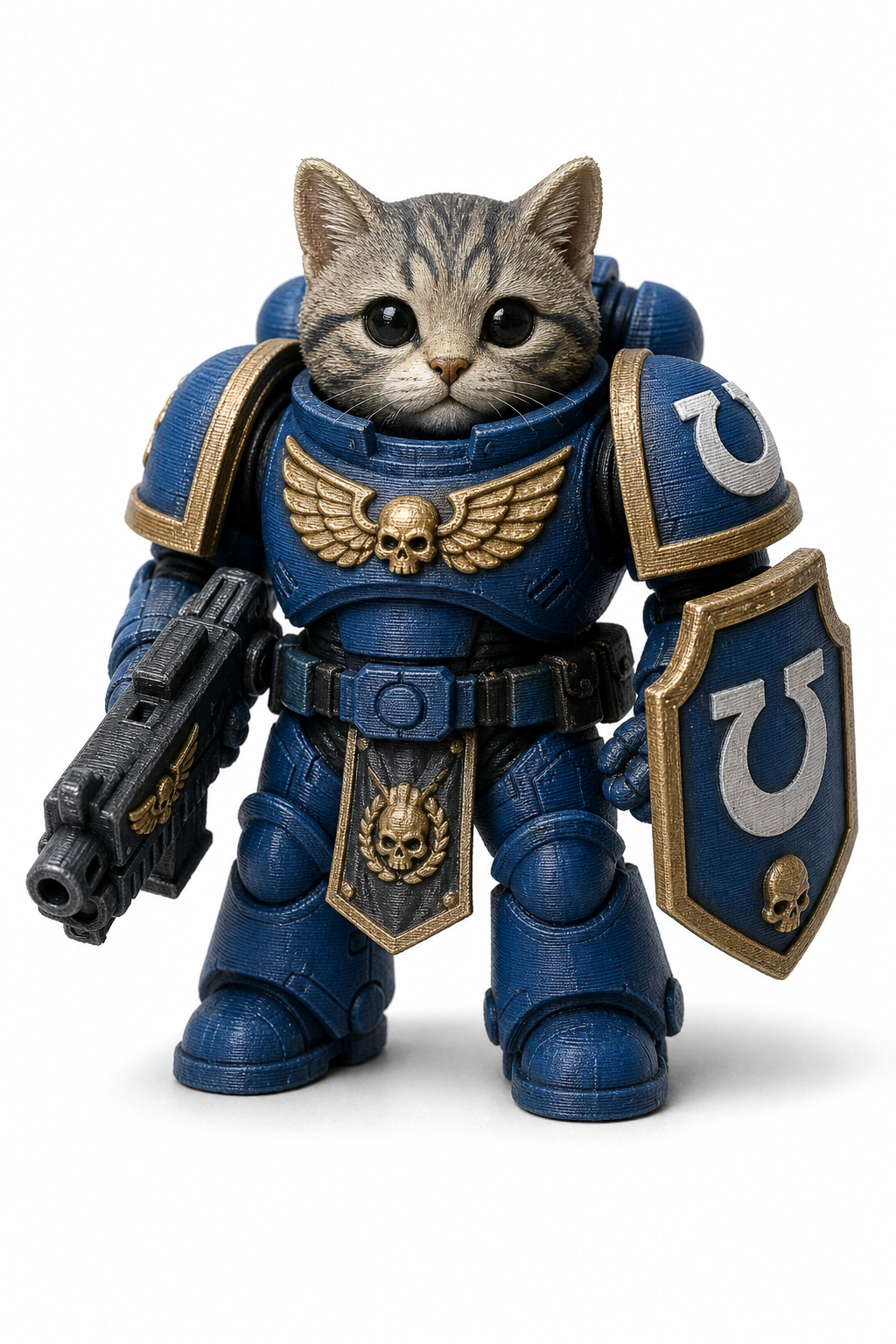 Spacemarine Kitten 3D Printing Creative Design Inspiration