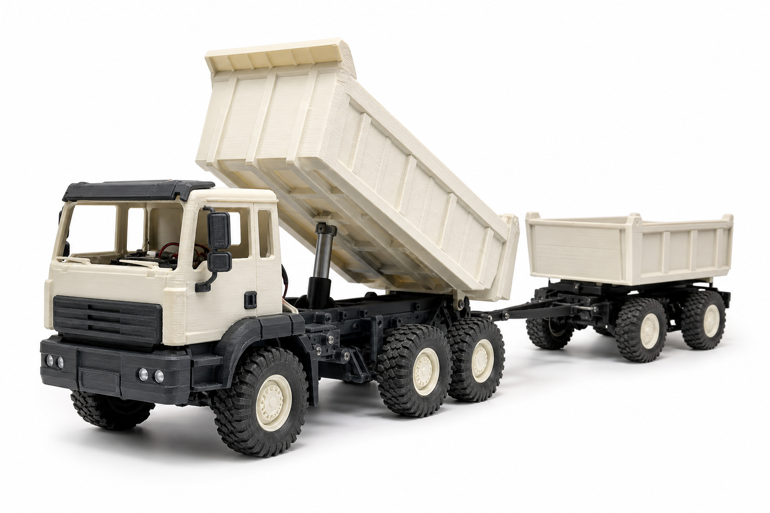 RC遥控 自卸车-拖车DIY 3D-print creatieve ontwerp inspiratie