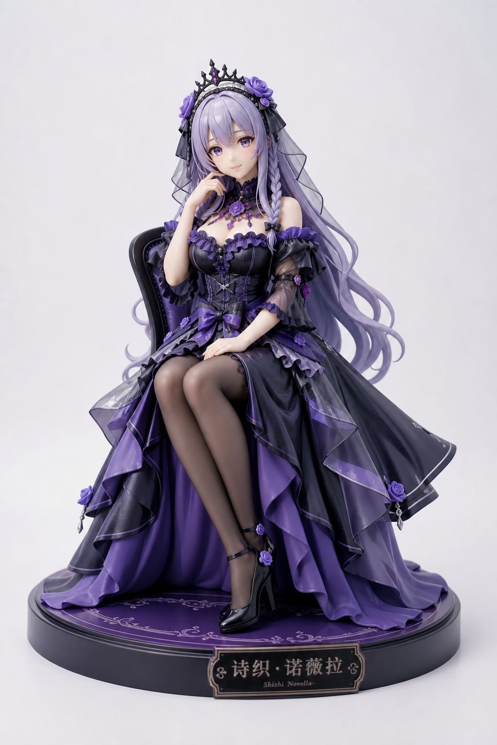 VTuber-诗织·诺薇拉 Inspirasi reka bentuk kreatif cetakan 3D