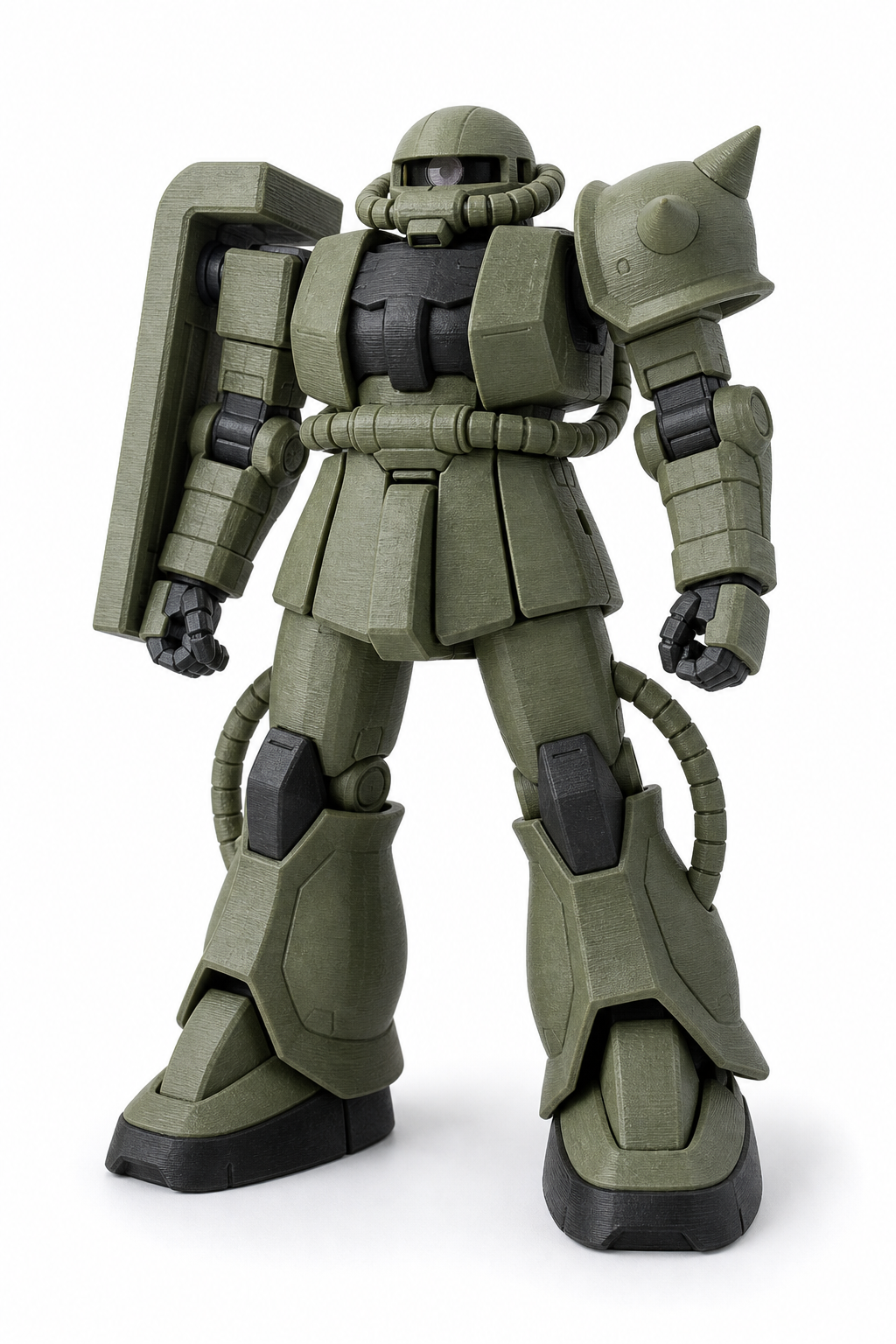 扎古zaku 免支撑免多色免胶水 tpu 3D Baskı Yaratıcı Tasarım İlhamı