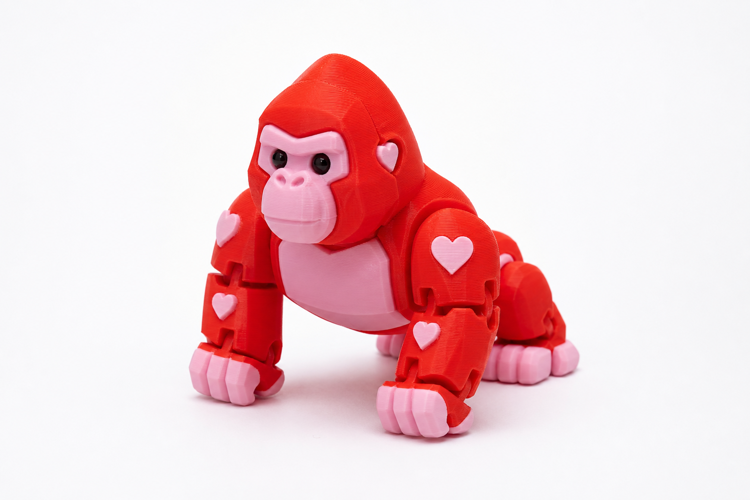 Flexi Valentines Gor 3D प्रिंटिंग रचनात्मक डिज़ाइन प्रेरणा