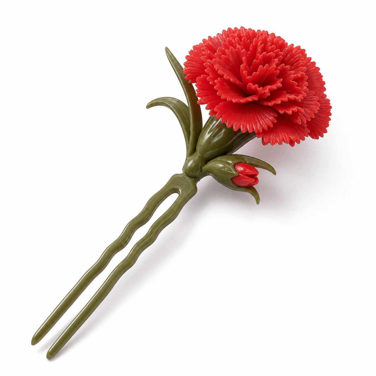 Carnation hairpin——m 3D프린팅 창의 디자인 인스피레이션