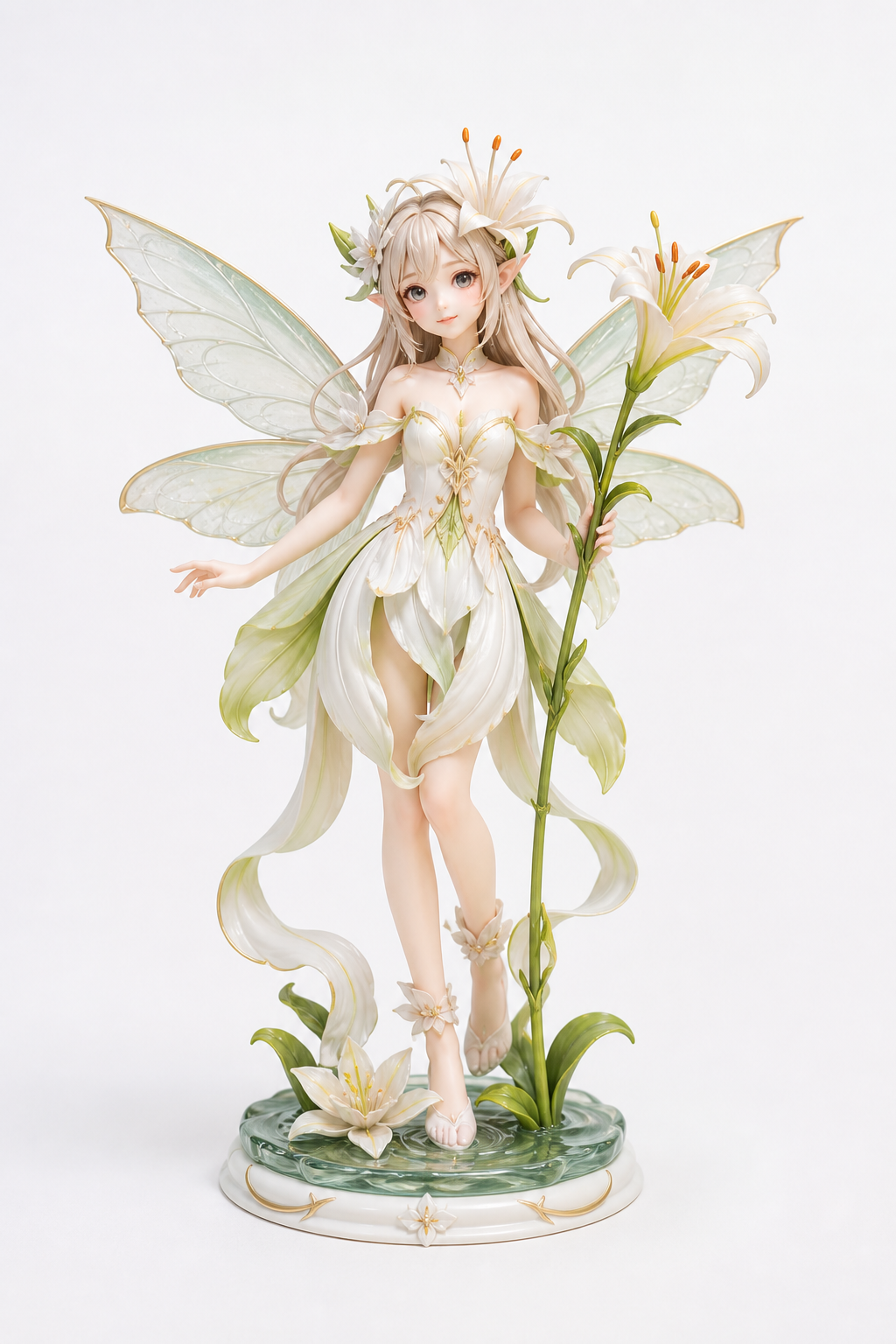 百合花精灵3D打印创意设计灵感