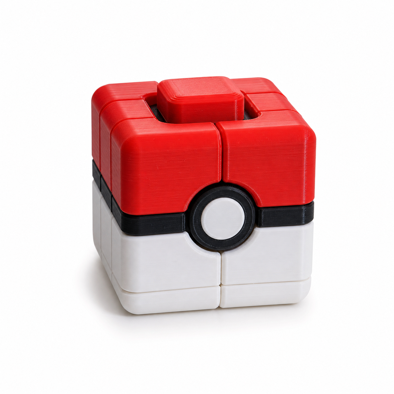 精灵球砖块点击器3D打印创意设计灵感