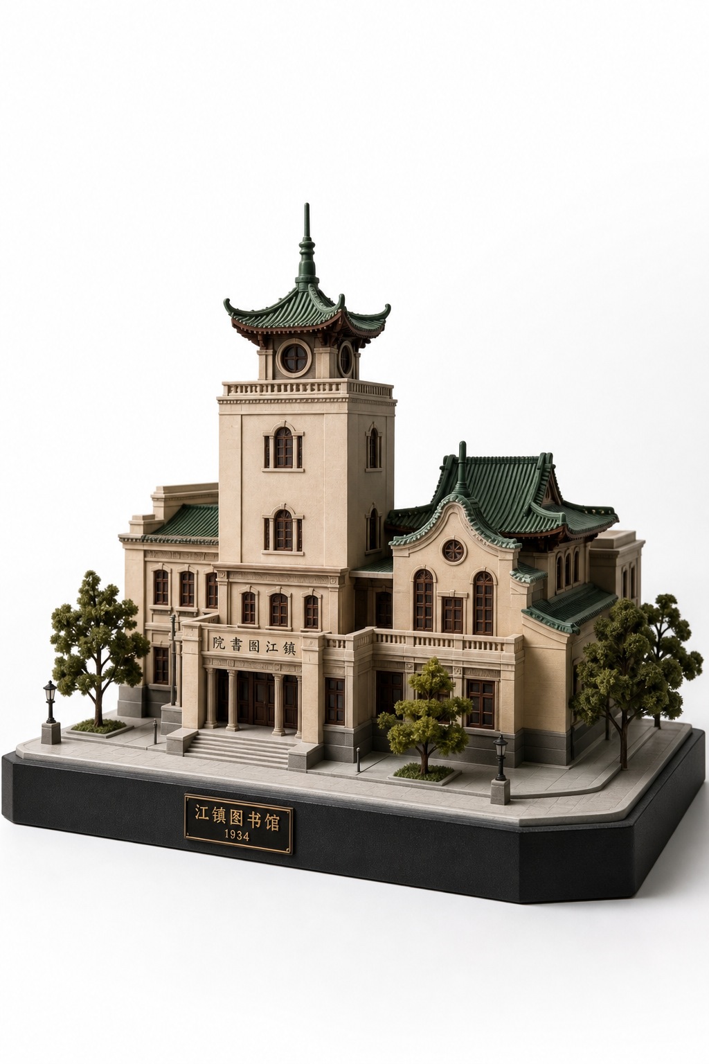 中国古建筑系列-五脊殿 Ispirazione di design creativo stampa 3D
