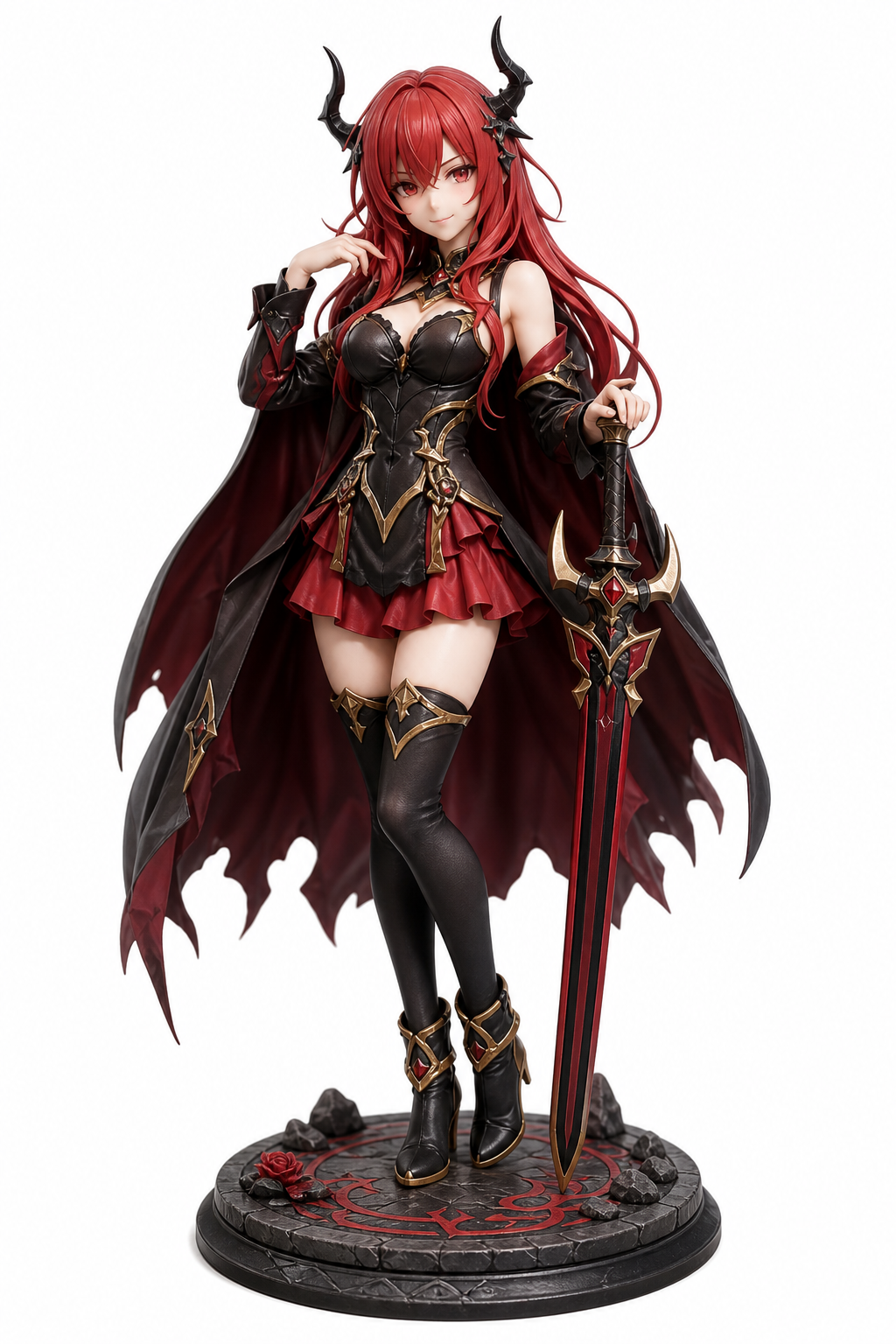 《剑风传奇》暗之翼魔王费蒙特 Inspiração de design criativo impressão 3D