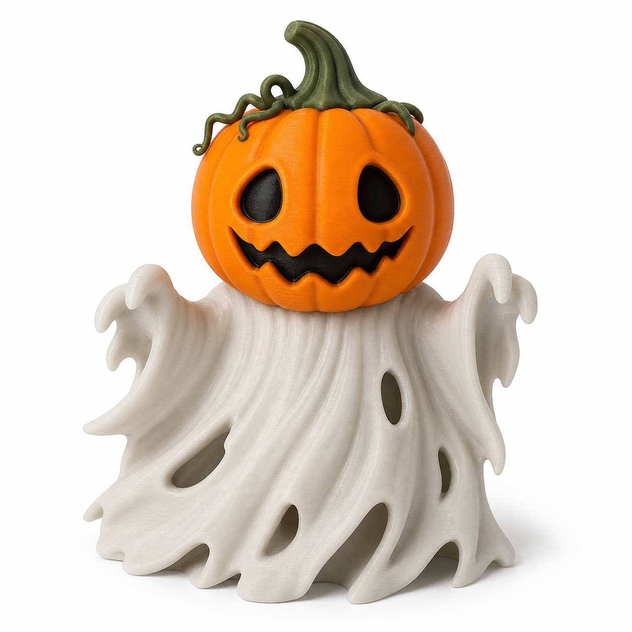 Halloween Pumpkin Ghost (3D打印创意设计灵感
