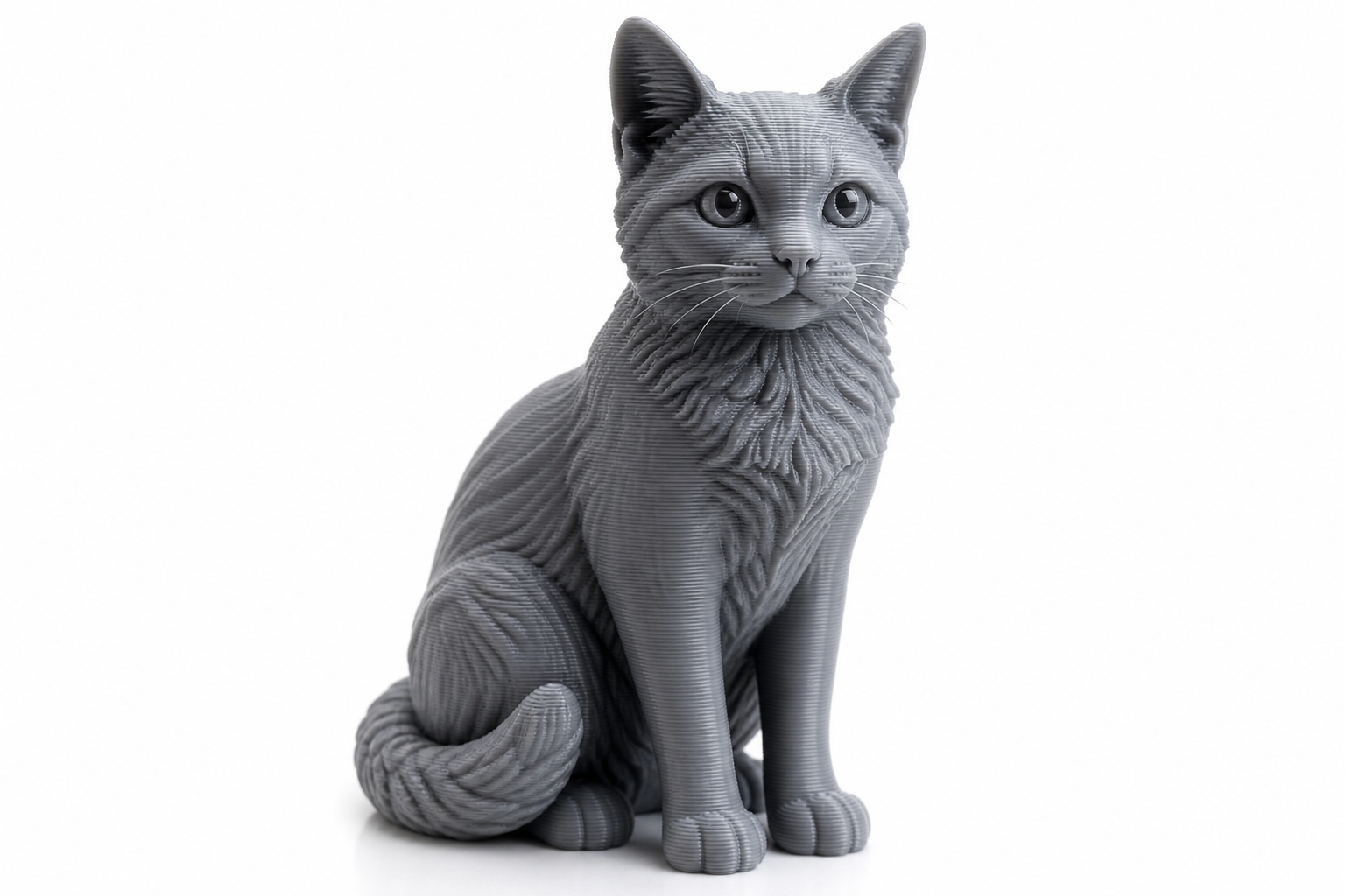 可爱猫 3D प्रिंटिंग रचनात्मक डिज़ाइन प्रेरणा