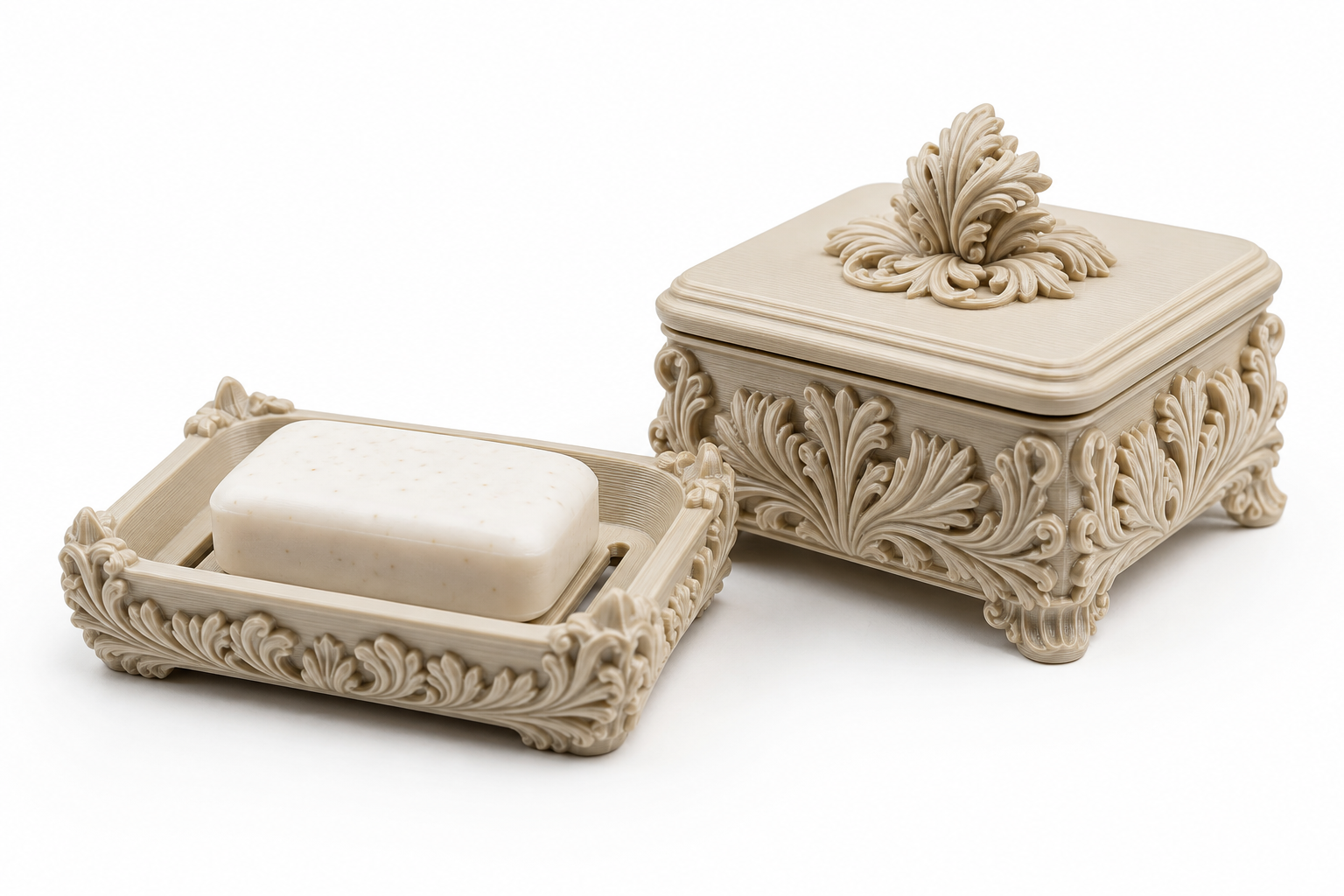 Soap dish and Jewelr إلهام التصميم الإبداعي للطباعة ثلاثية الأبعاد