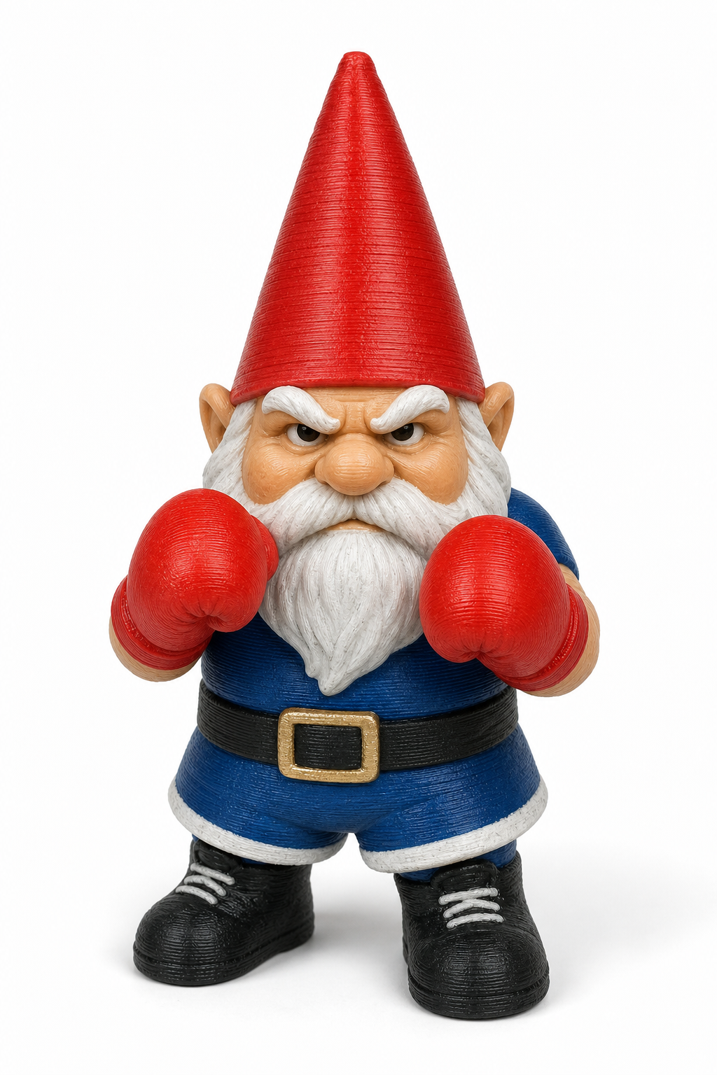 Boxing Garden Gnome3 3D Printing Creative Design Inspiration