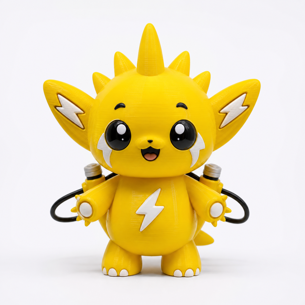可爱皮卡丘_礼物_钥匙扣_玩具 Cute 3D प्रिंटिंग रचनात्मक डिज़ाइन प्रेरणा