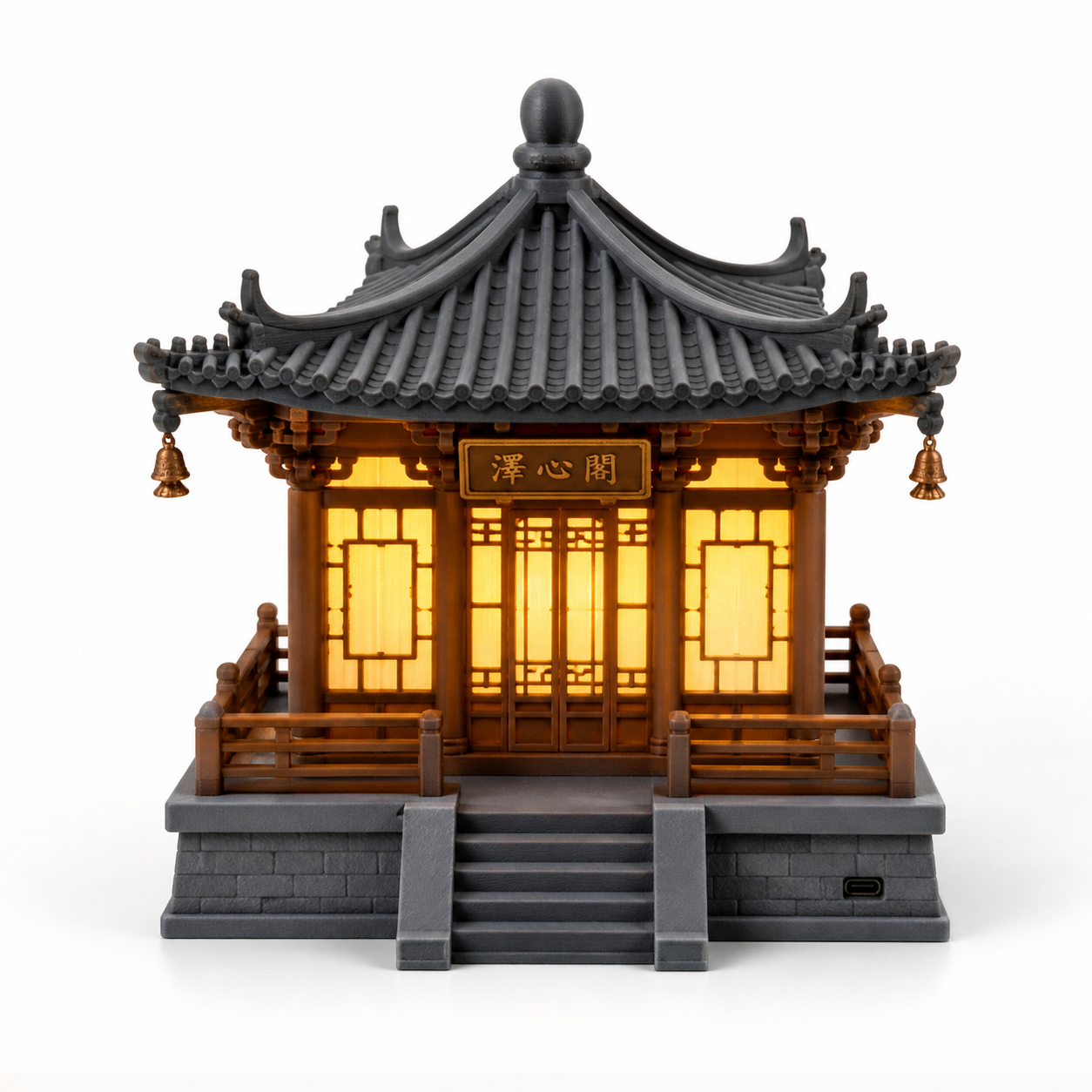 古代建筑小夜灯 3D프린팅 창의 디자인 인스피레이션