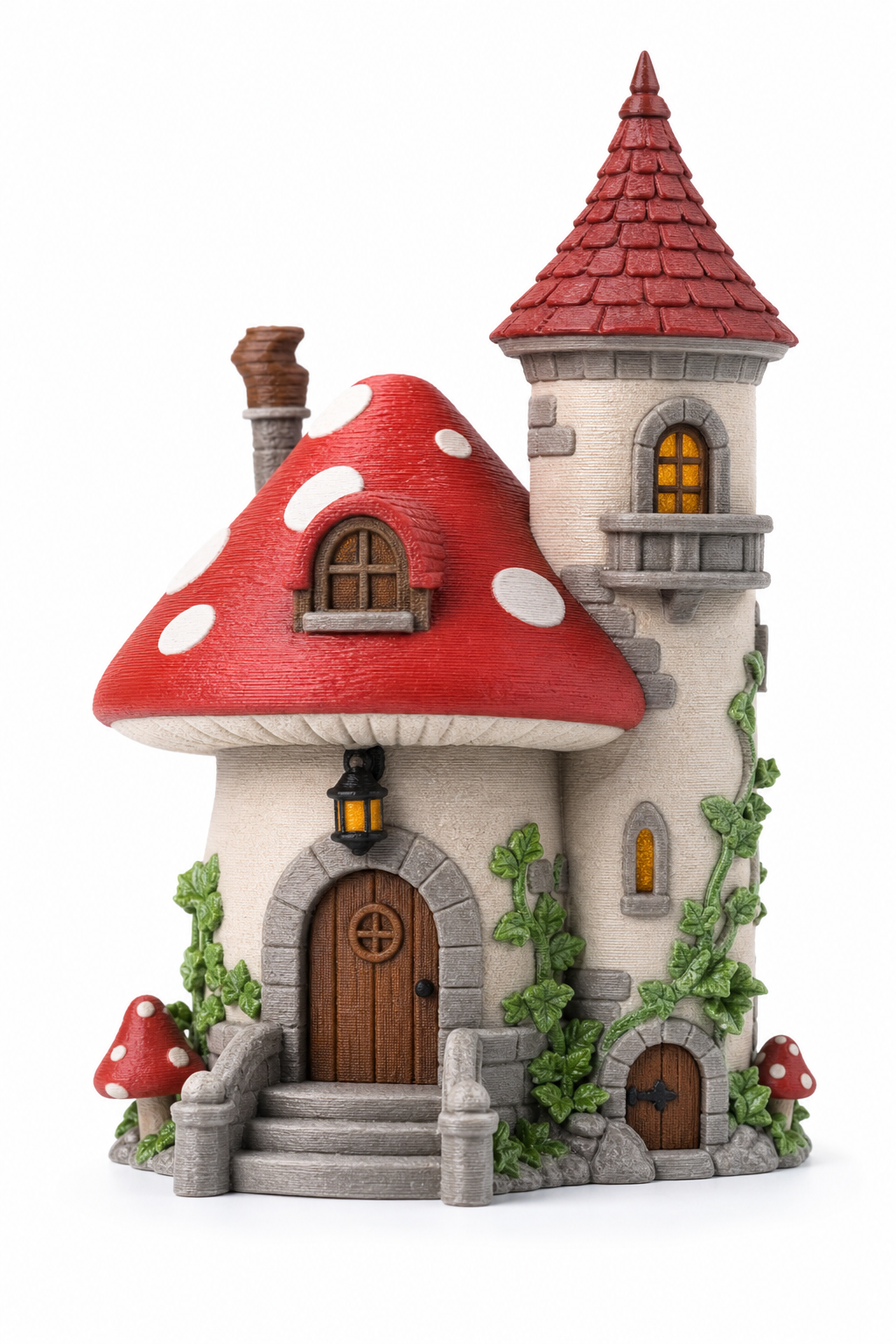 Toadstool Tower Cottage3D打印创意设计灵感