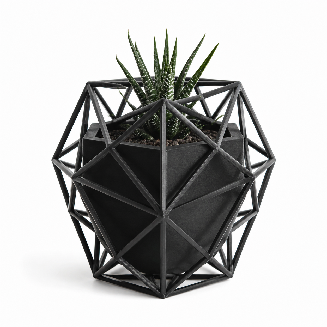 GEOMETRICAL CAGE PLA إلهام التصميم الإبداعي للطباعة ثلاثية الأبعاد