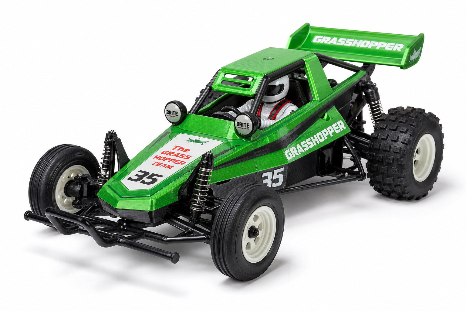 仿田宫蚱蜢1/18RCTamiya Gr إلهام التصميم الإبداعي للطباعة ثلاثية الأبعاد