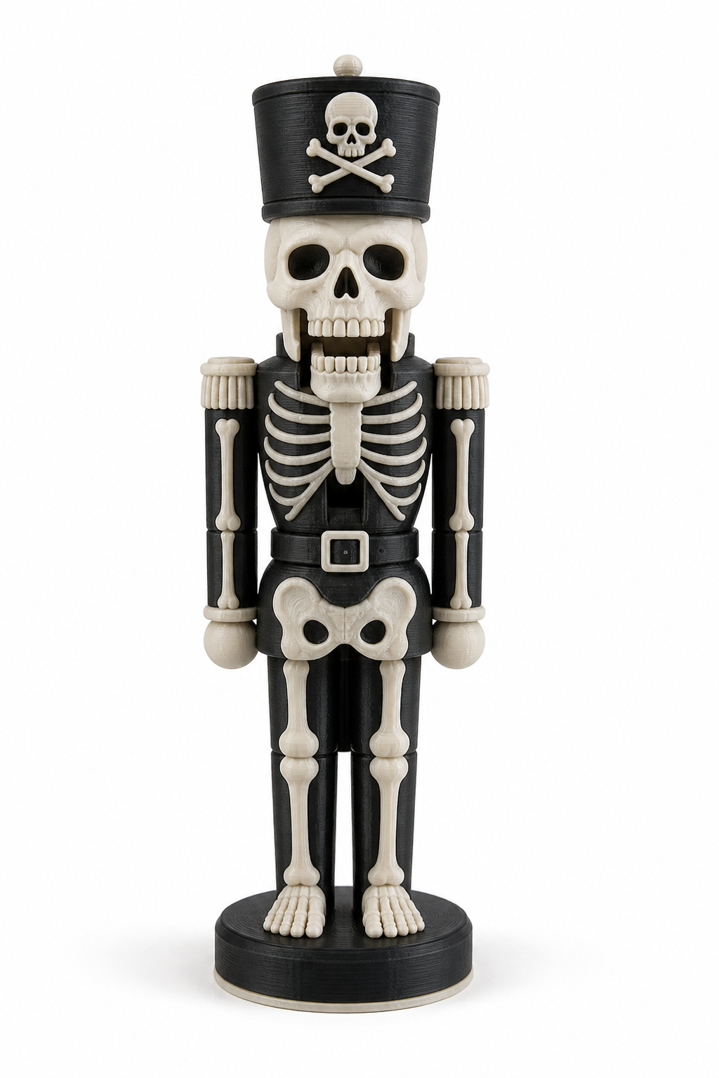 Skeleton Nutcracker 3D-Druck kreative Design-Inspiration