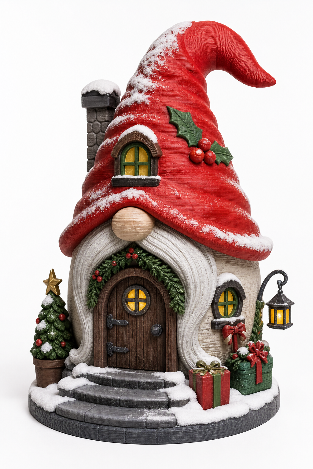 Christmas Gnome Cott Вдохновение креативного дизайна 3D-печати
