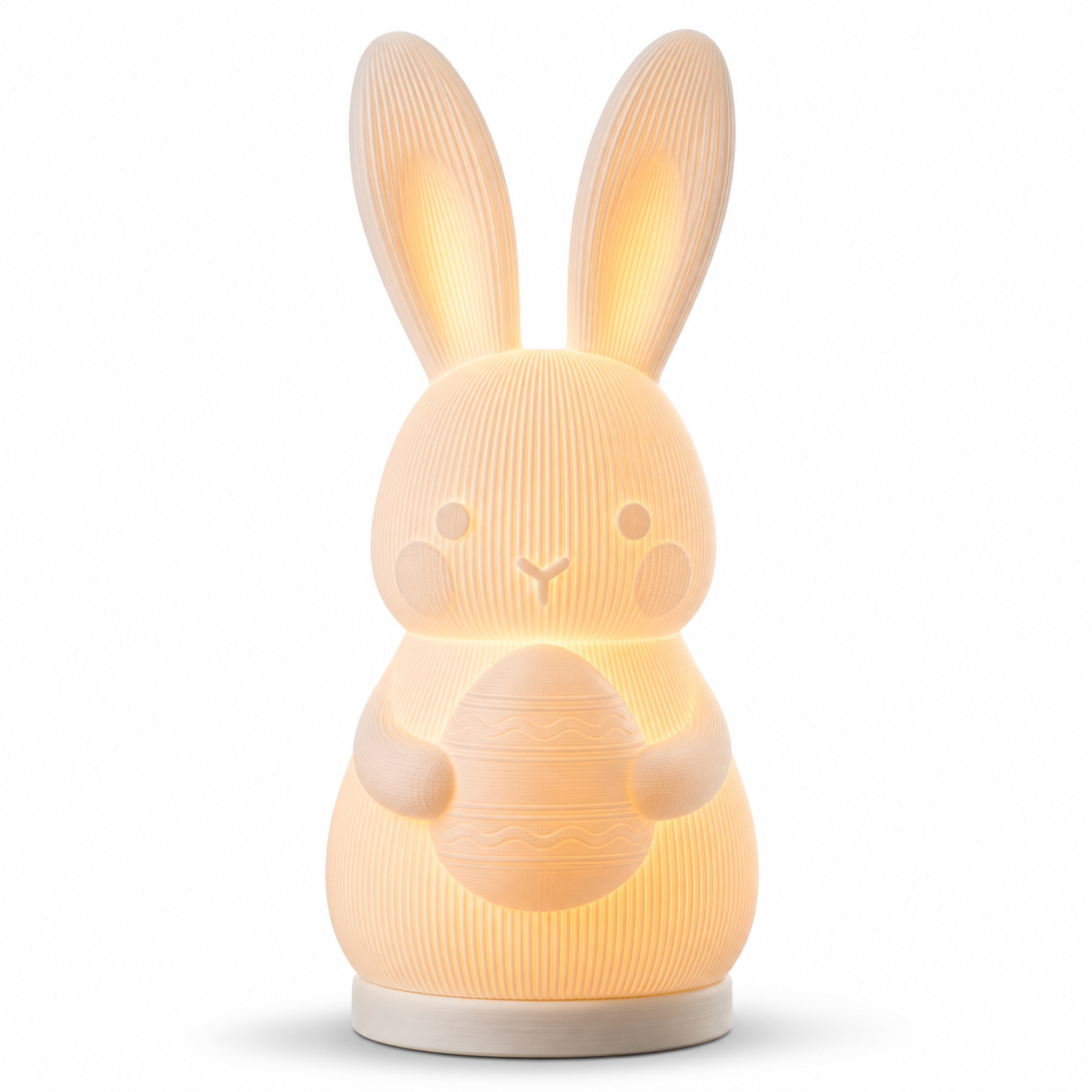Easter Bunny Lamp复活节 إلهام التصميم الإبداعي للطباعة ثلاثية الأبعاد