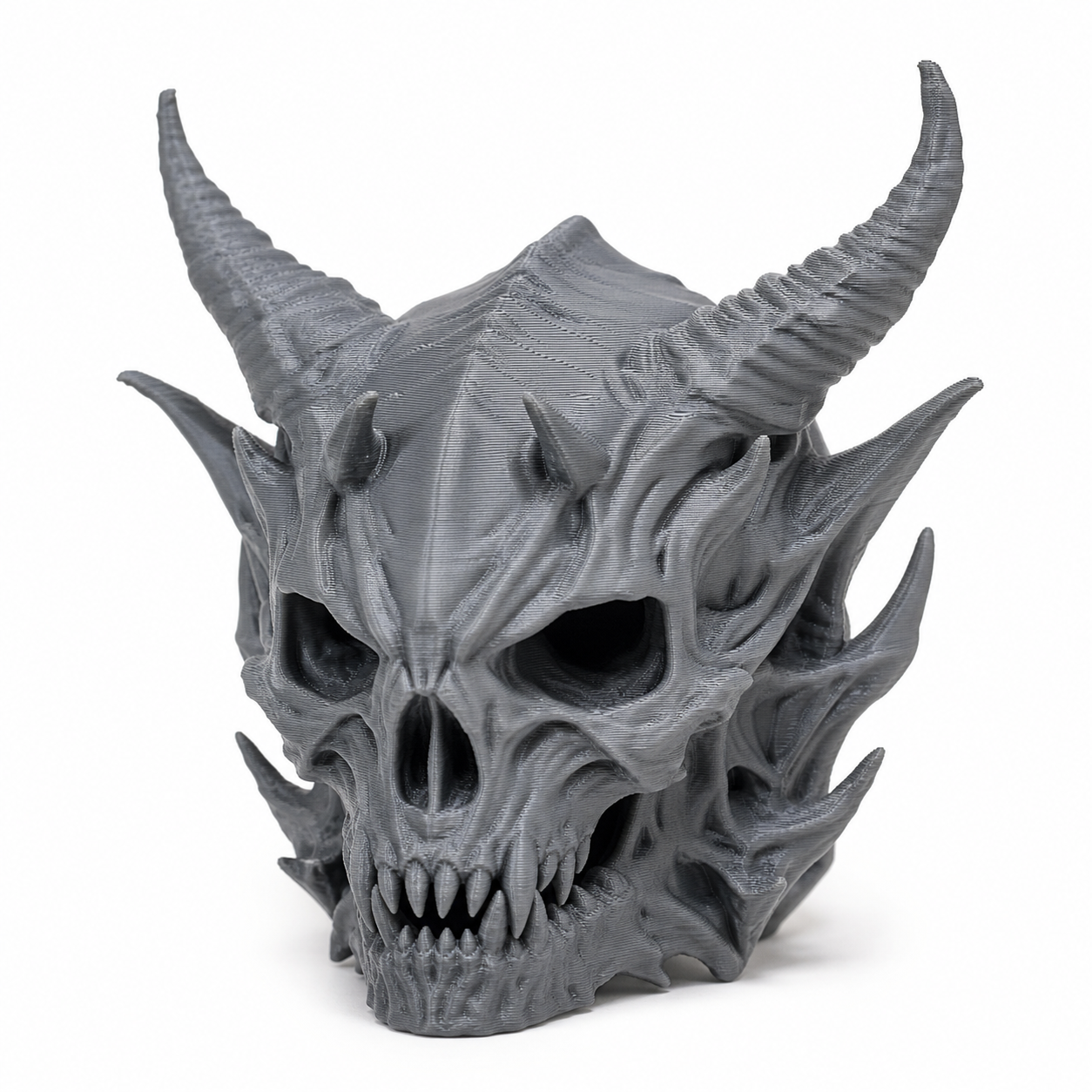 Evil Creature Skull3 3D Printing Creative Design Inspiration