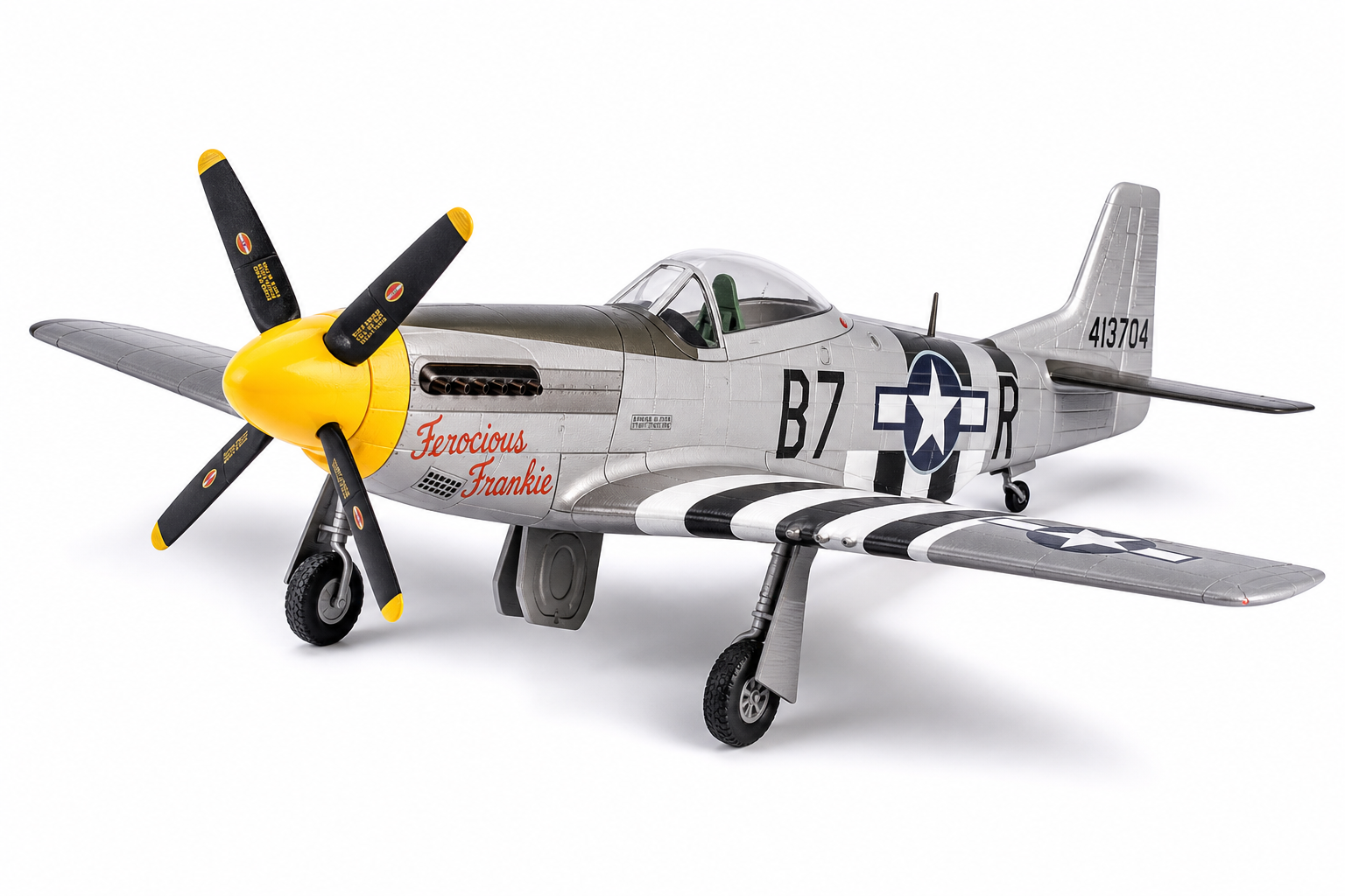 P51D野马战斗机 3D Baskı Yaratıcı Tasarım İlhamı