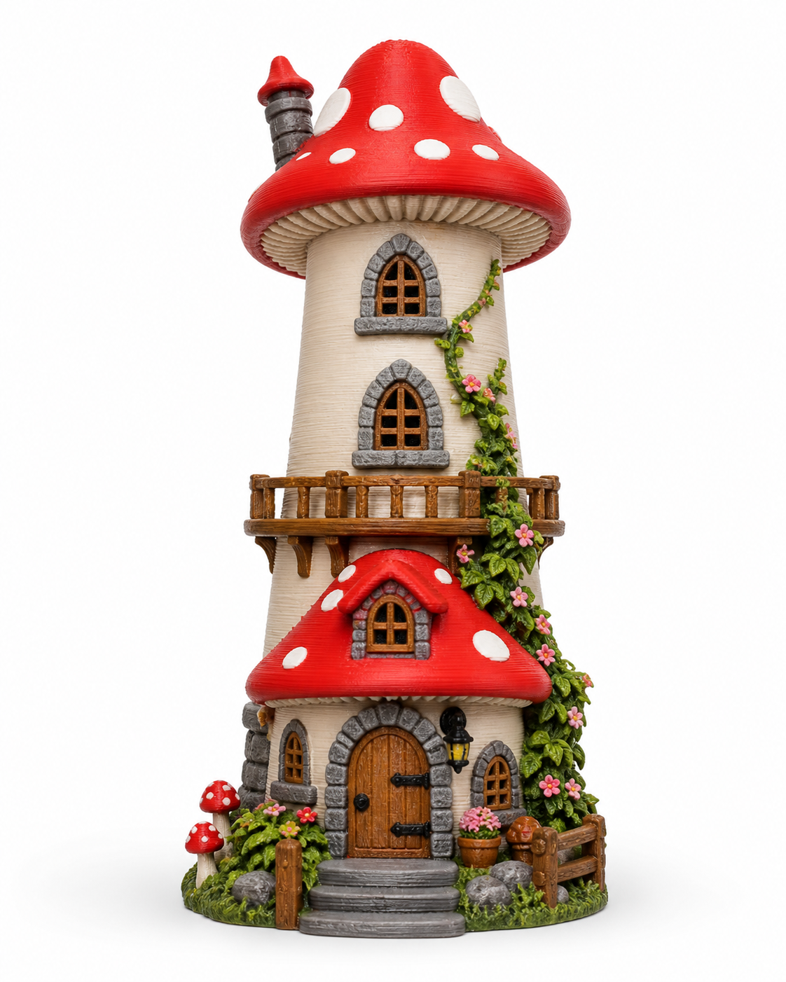 Toadstool Tower Cottage3D打印创意设计灵感