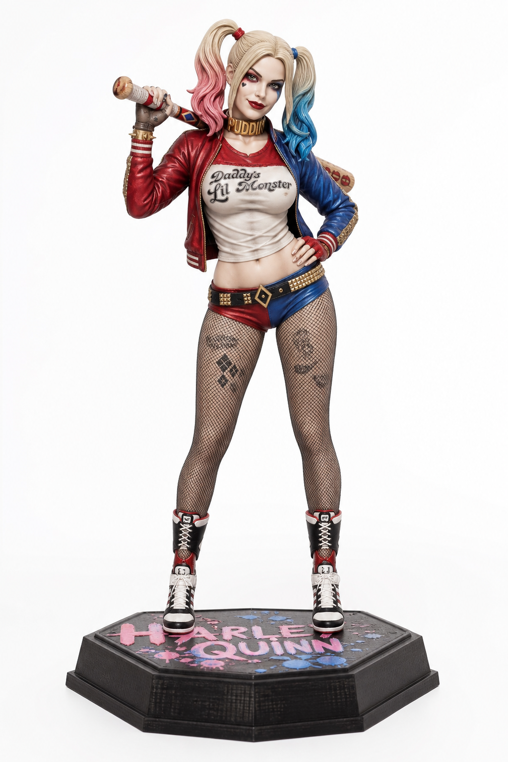 Harley Quinn Figurin 3D Printing Creative Design Inspiration