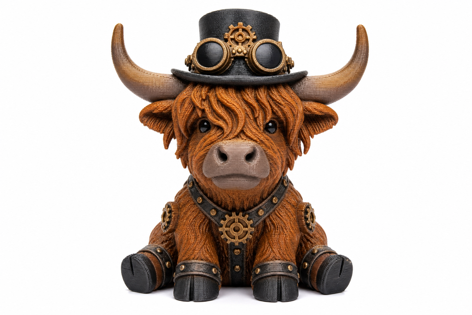 Steampunk Highland C 3D Printing Creative Design Inspiration