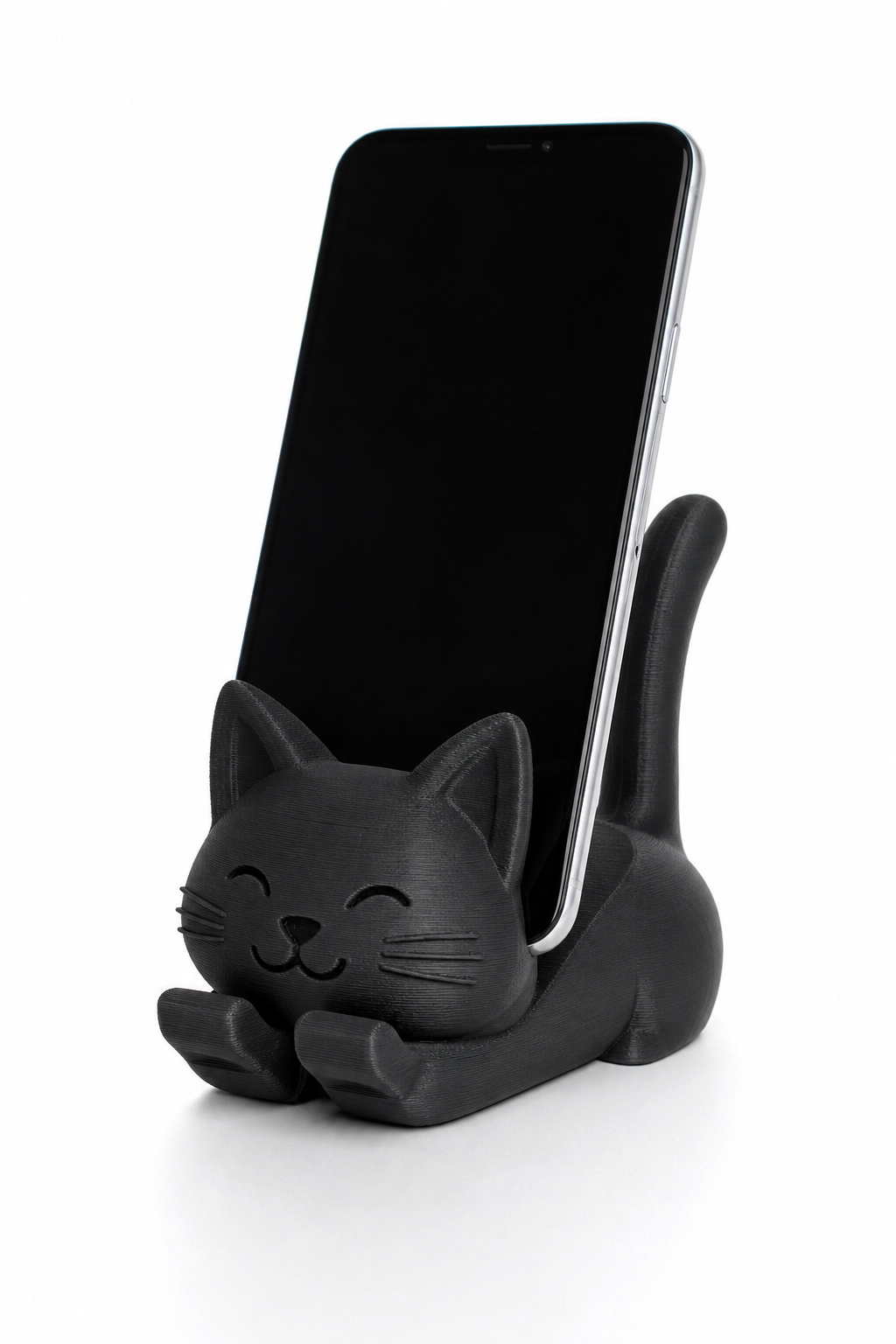 懒惰猫手机支架 แรงบันดาลใจการออกแบบสร้างสรรค์พิมพ์ 3D