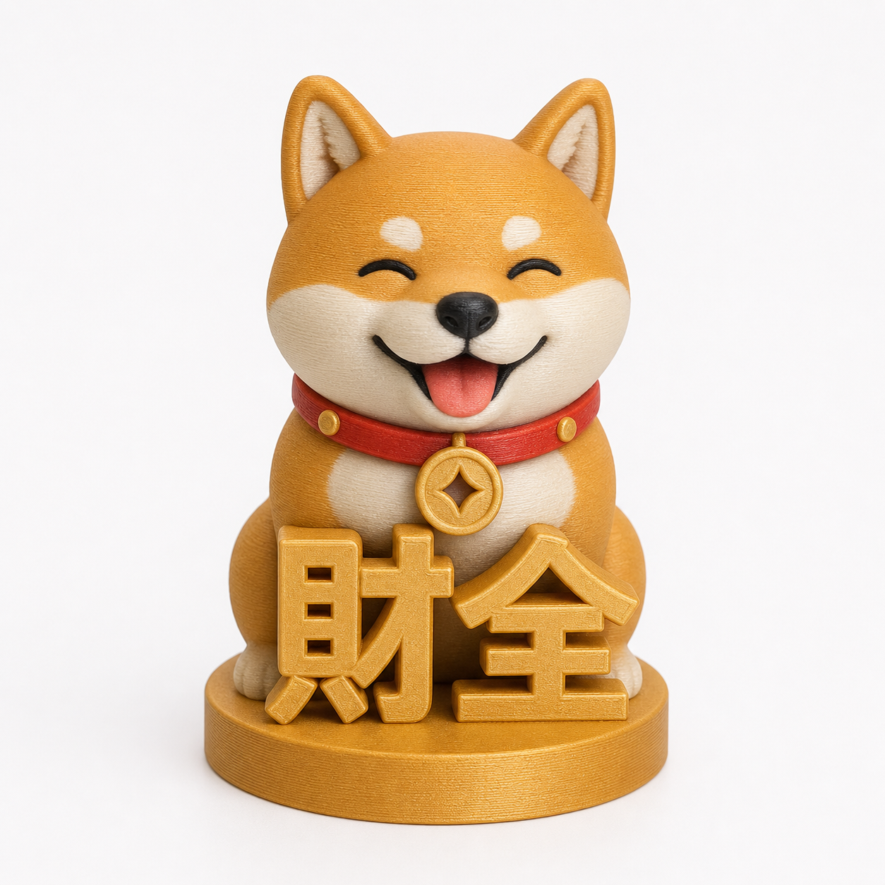柴犬(财全) Cảm hứng thiết kế sáng tạo in 3D