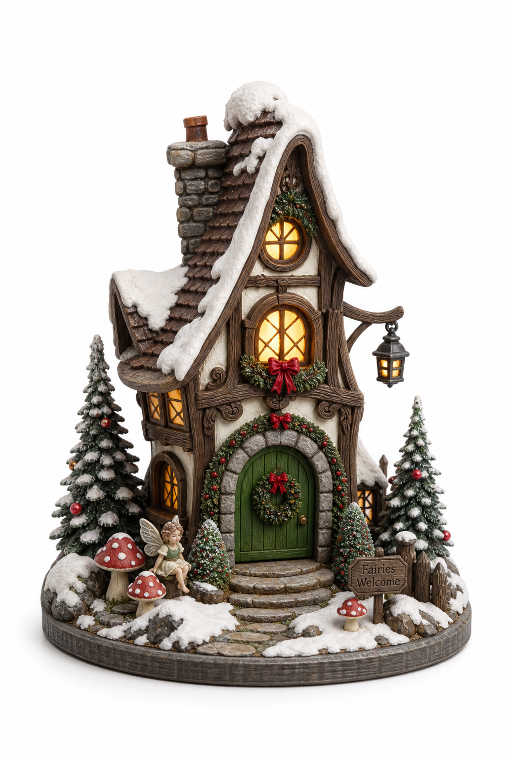 Christmas Fairy Hous 3D Printing Creative Design Inspiration