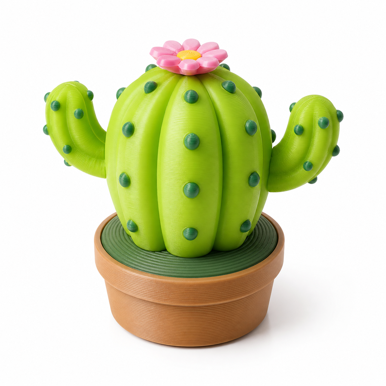Cactus Pressing Toy仙 إلهام التصميم الإبداعي للطباعة ثلاثية الأبعاد