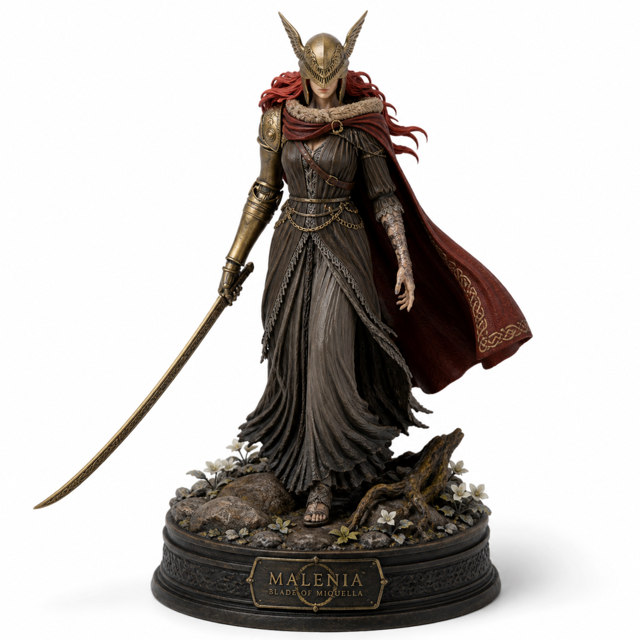 腐败女神Malenia de Elden Inspiration de design créatif impression 3D