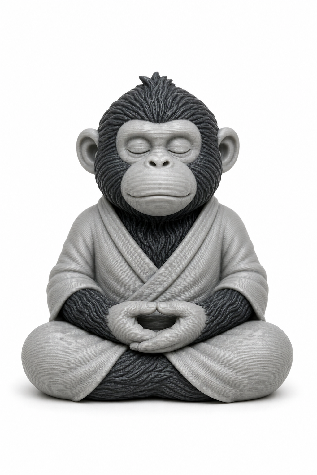 Zen Ape 3D Printing Creative Design Inspiration