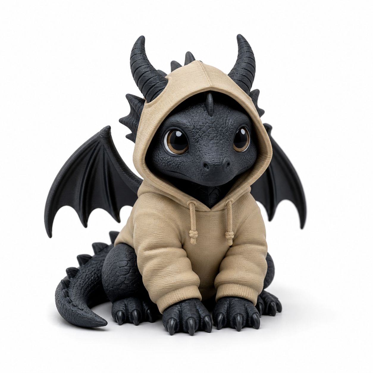 Hoodie Dragon Figure Вдохновение креативного дизайна 3D-печати