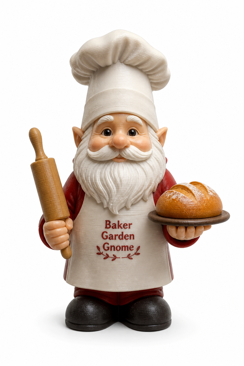 Baker Garden Gnome 3D프린팅 창의 디자인 인스피레이션