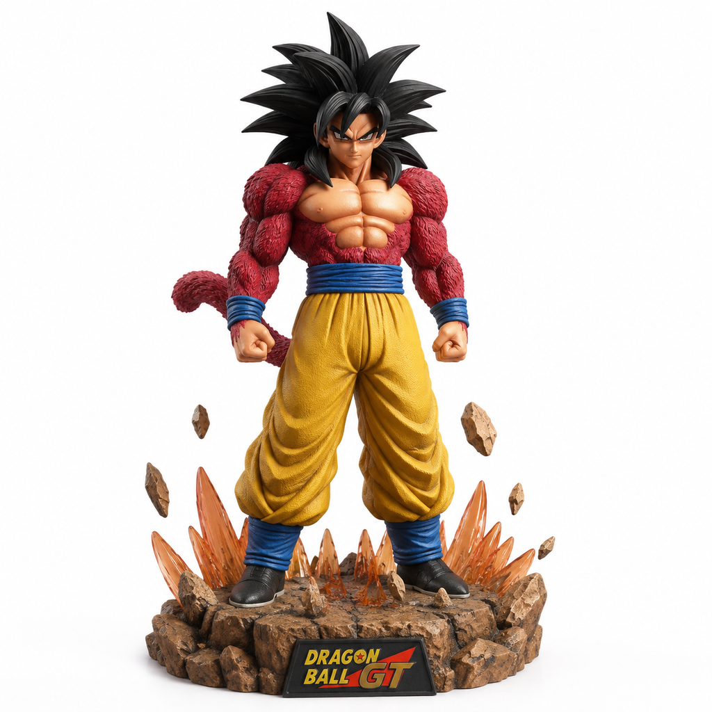 Dragon Ball Goku SSJ4 - R3D打印创意设计灵感