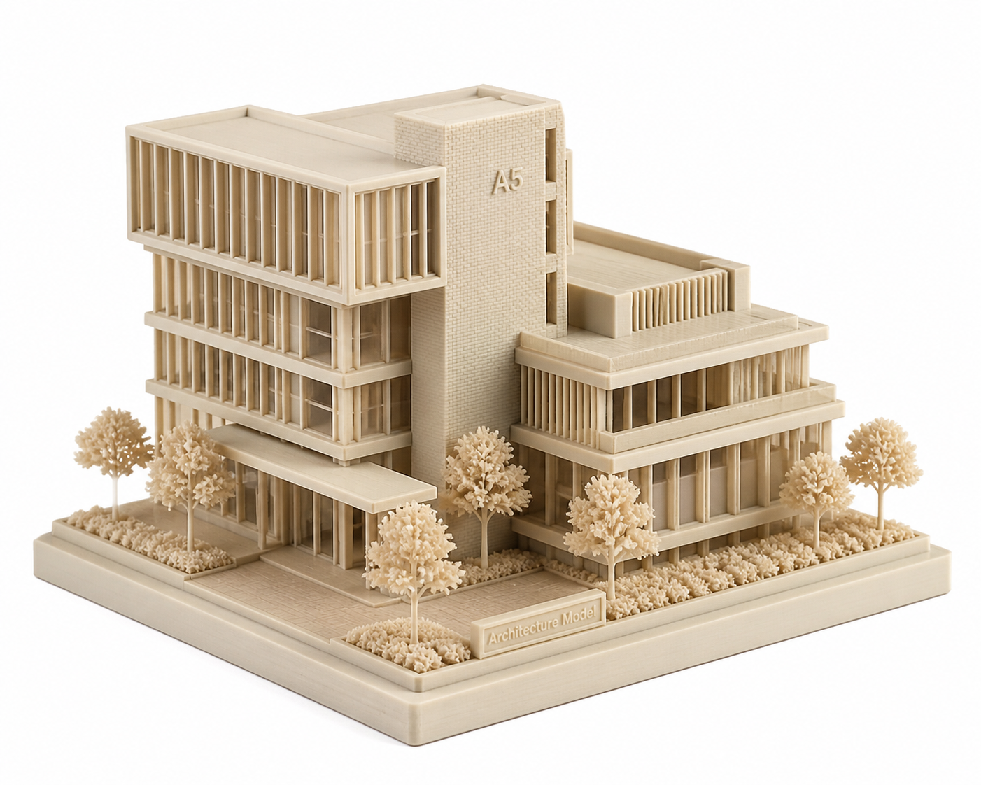徽派建筑模型小景3D打印创意设计灵感