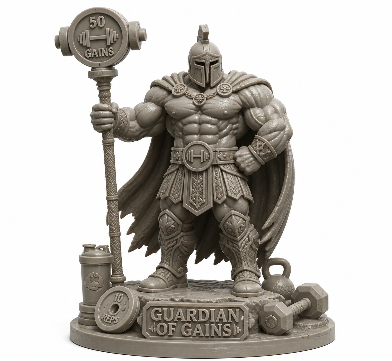 Guardian of Gains Gn Inspiração de design criativo impressão 3D