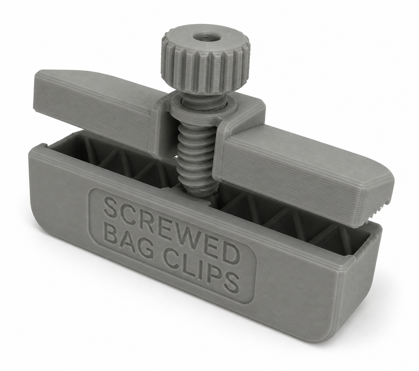 Screwed Bag Clips wi 3D-print creatieve ontwerp inspiratie
