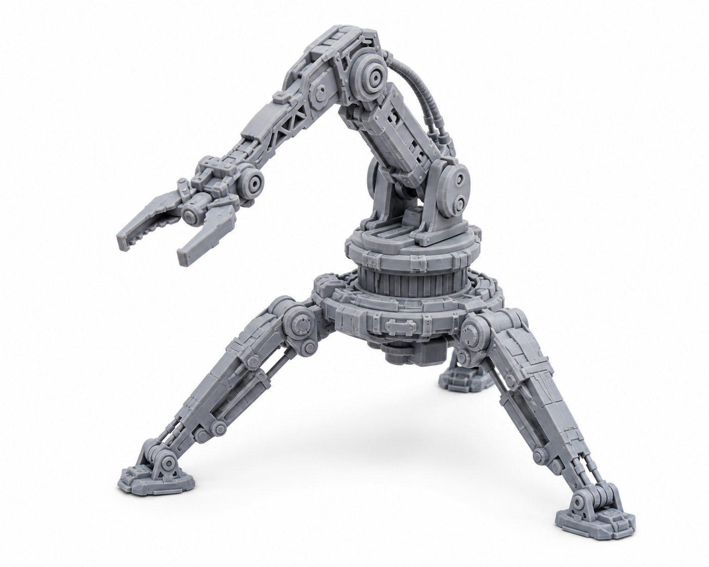 Tripod Mech Arm Inspirasi desain kreatif cetak 3D