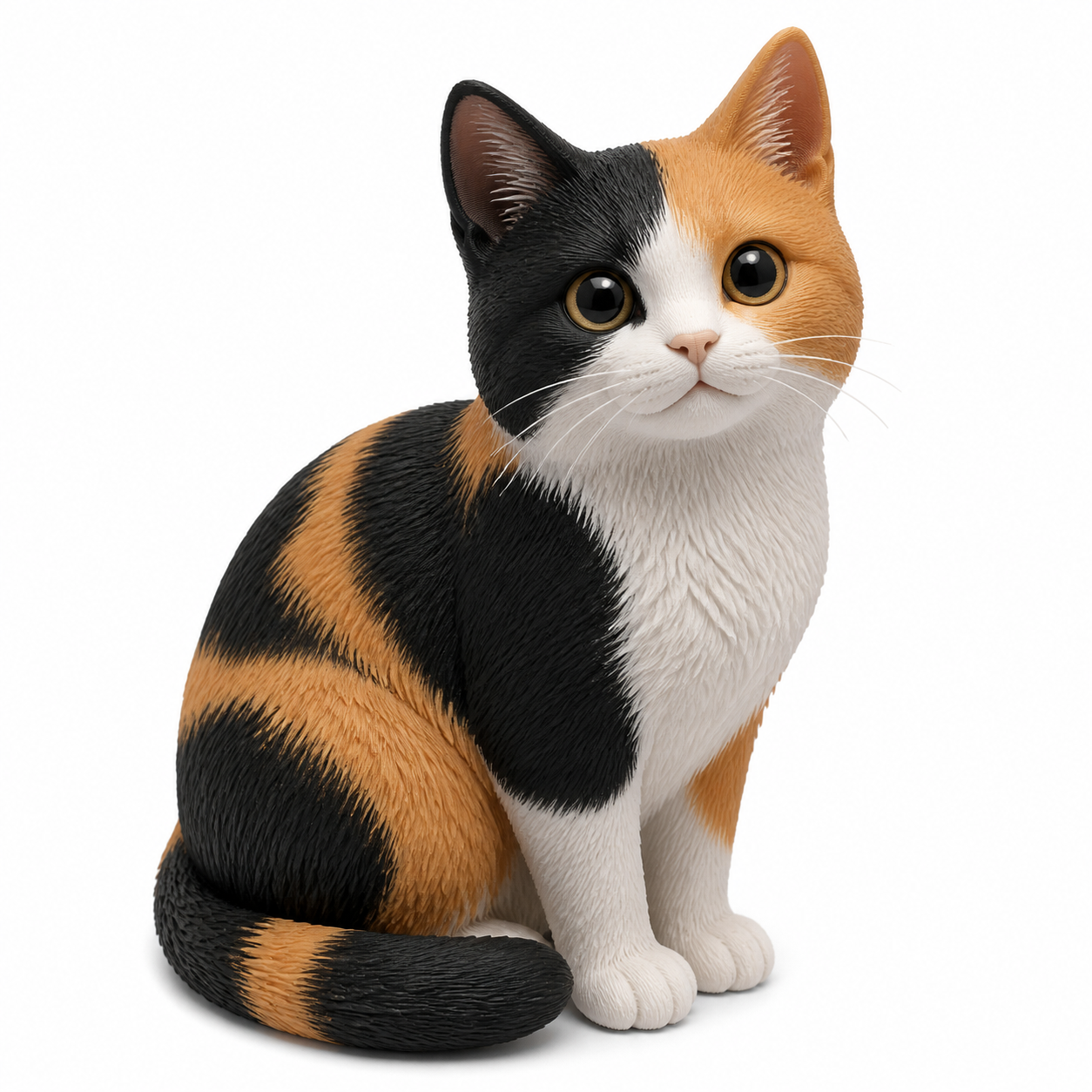 Cali 猫钥匙扣 3D Printing Creative Design Inspiration