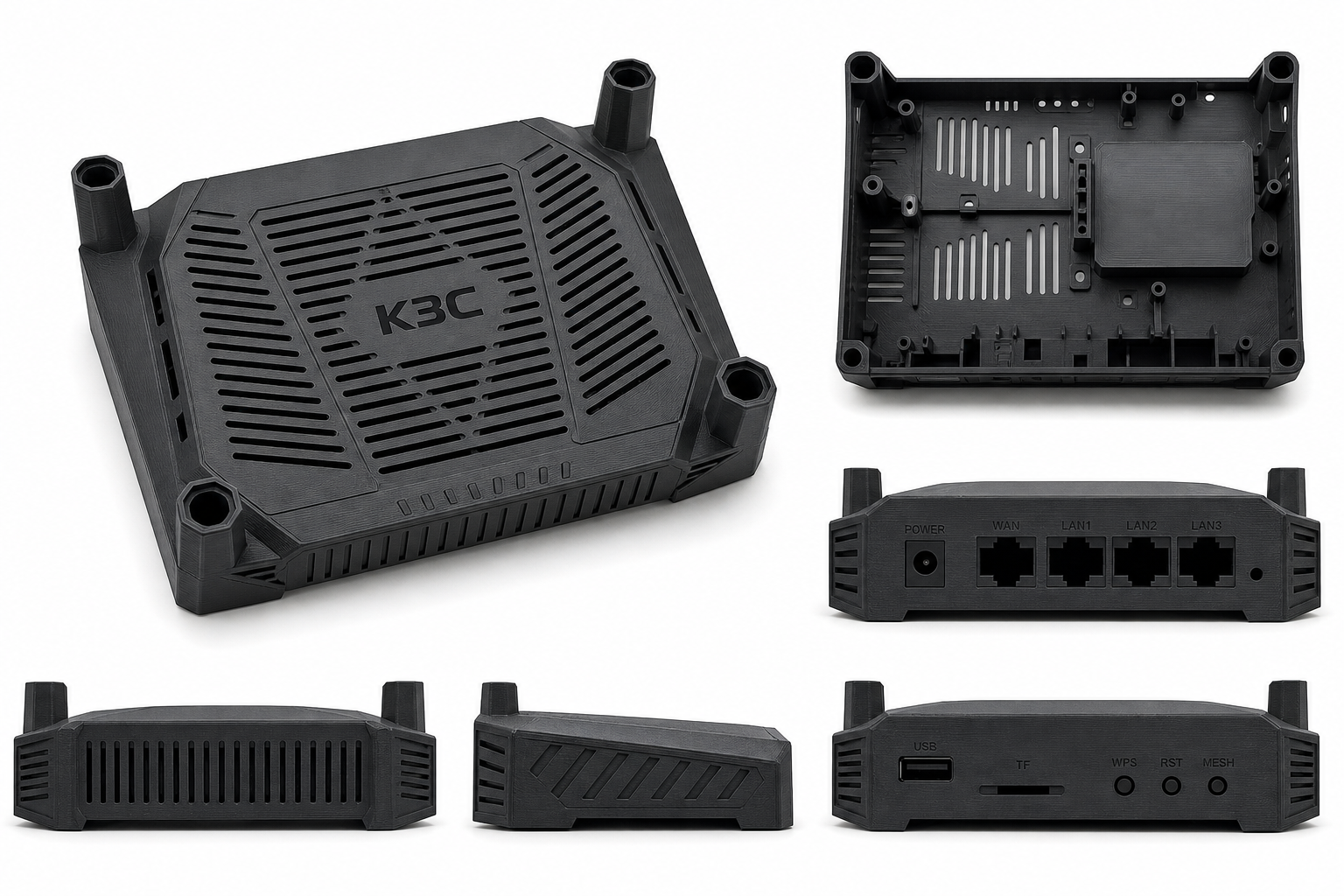 K3C路由器外壳 3D-Druck kreative Design-Inspiration