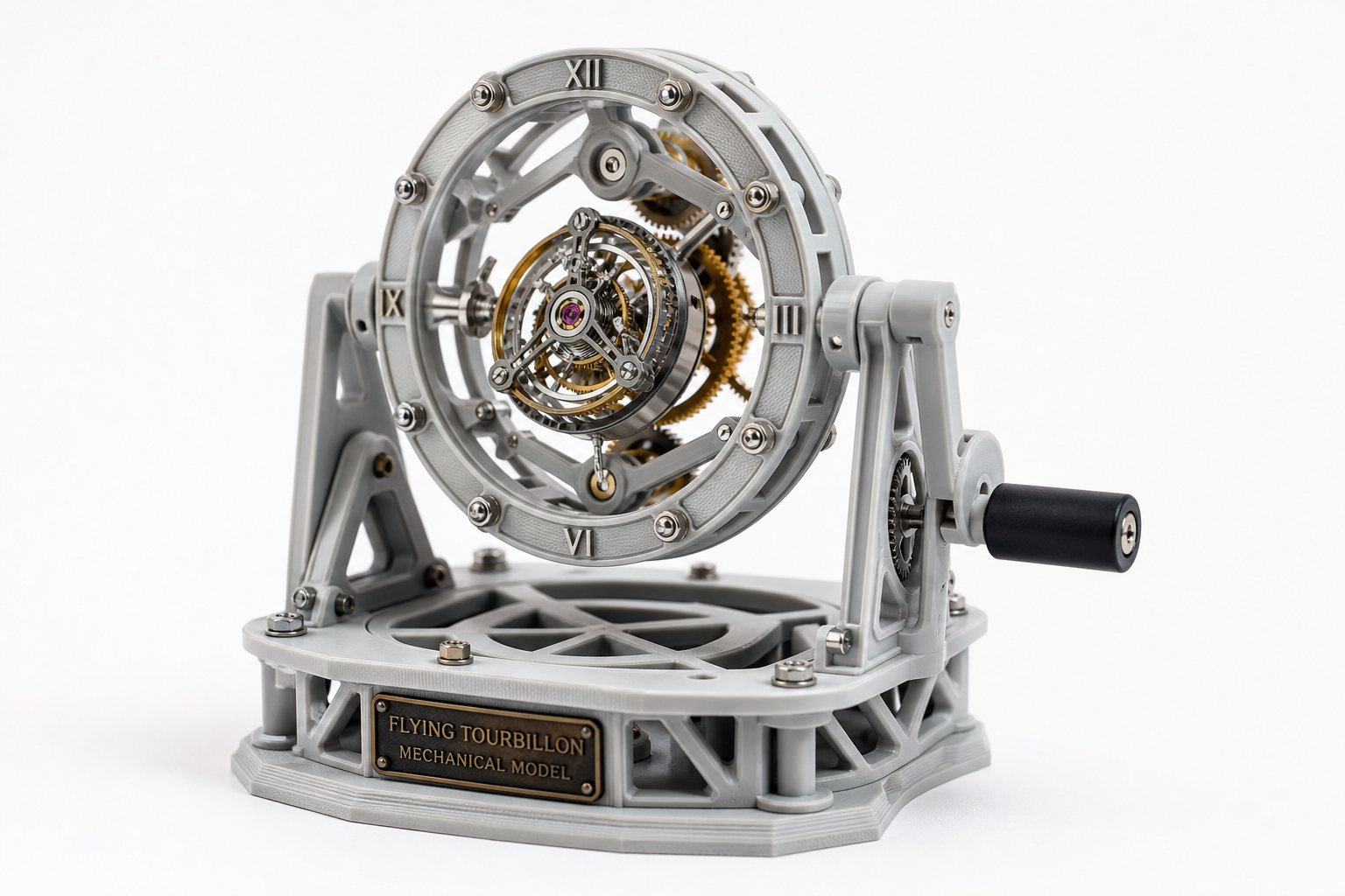 陀飞轮 Flying Tourbillo 3D Printing Creative Design Inspiration