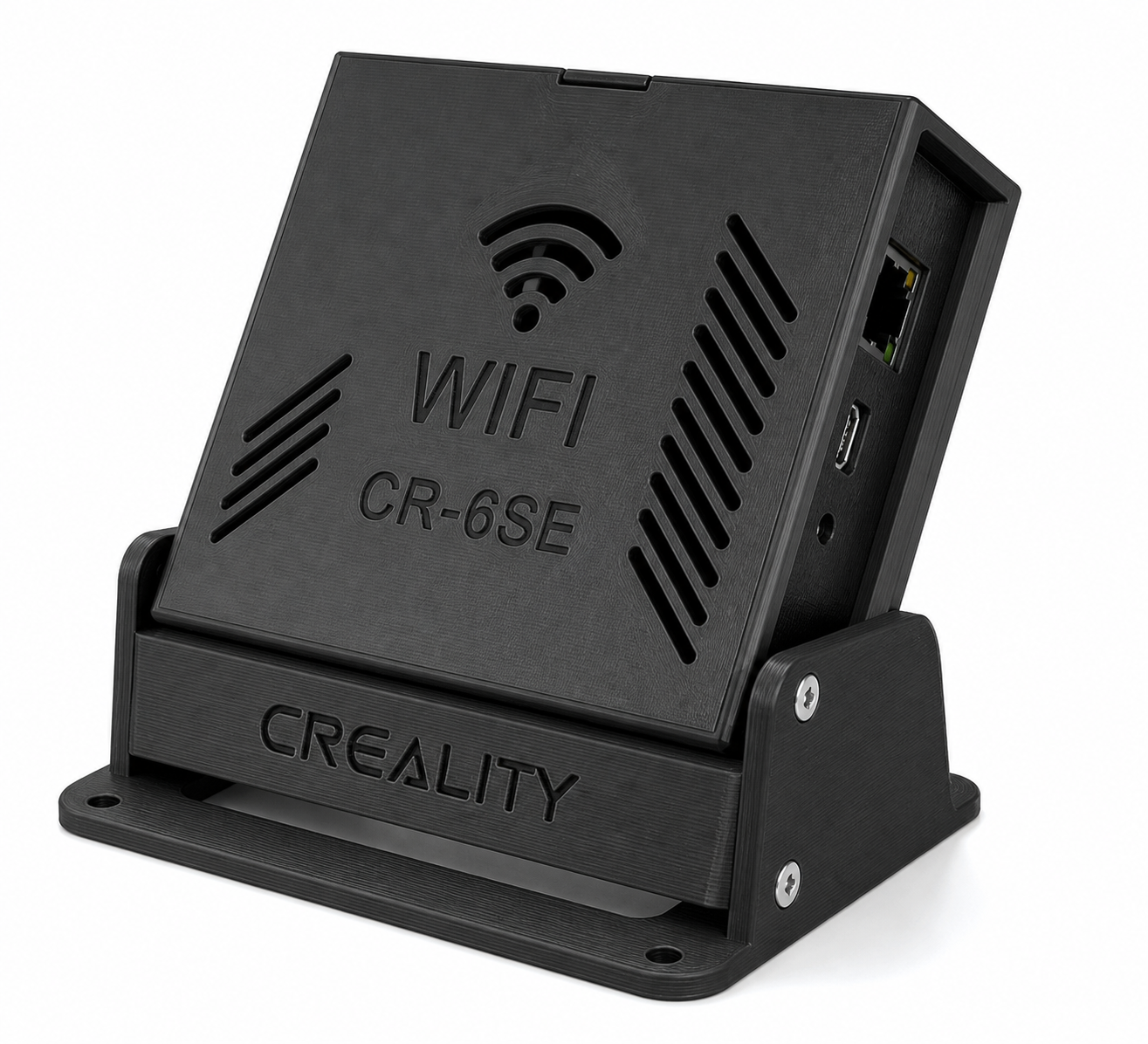 独特创想助手 WIFI盒子 支架 CR-6SE模型3D打印创意设计灵感