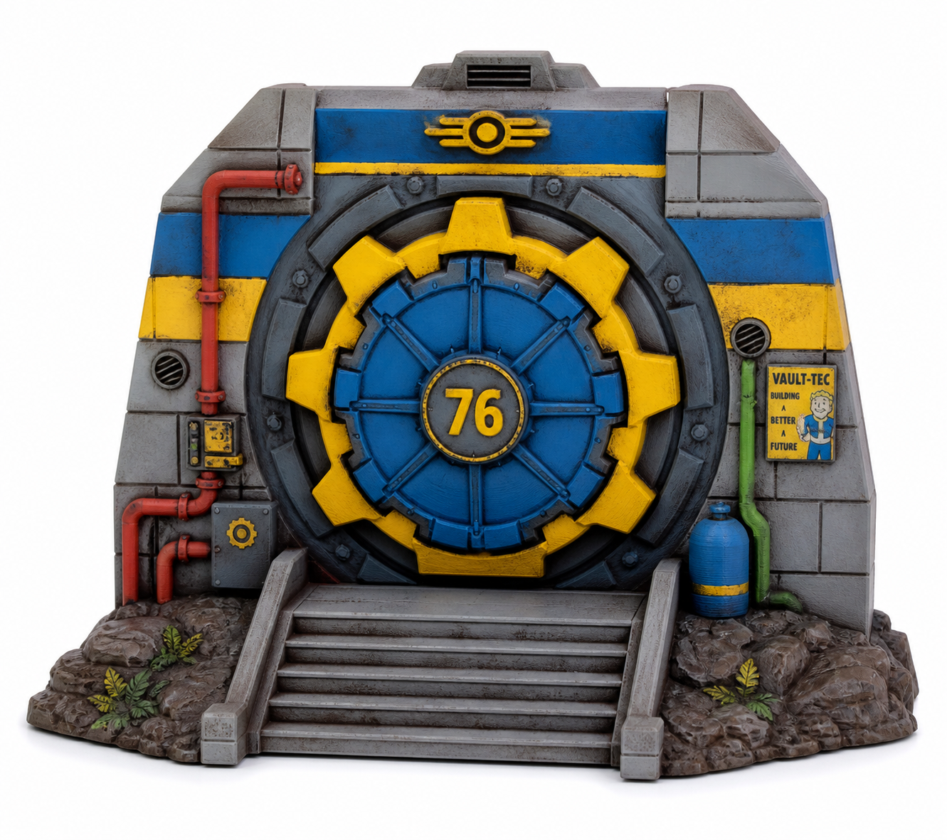 多色模型 Fallout Vault Boy 弦3D打印创意设计灵感